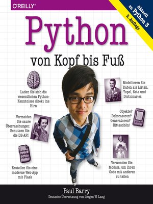 cover image of Python von Kopf bis Fuß